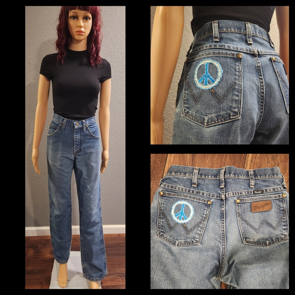 Awesome Peace Wrangler ✌️ Jeans